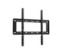 Avizar, Support TV fixe stable 40"-80" acier, VESA 70 kg charge admissible, Noir