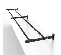 Support mural for ballon de yoga, rangement en métal for salle de sport à domicile, accessoires noirs, organisateur Reg(1 pc-124 cm (48 7/8") L)