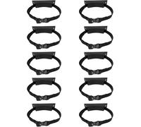 Support mural for bouteille de gaz, support for bouteille de propane/support for bouteille d'oxygène(Black,10 pack)