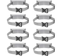 Support mural for bouteille de gaz, support for bouteille de propane/support for bouteille d'oxygène(Grigio,8 pack)