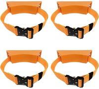 Support mural for bouteille de gaz, support for bouteille de propane/support for bouteille d'oxygène(Orange,4 pack)