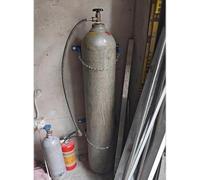 Support mural for bouteille de gaz Support for bouteille d'hélium/argon/propane Étagère fixe(1 Bottle - 35cm (13 4/5"))