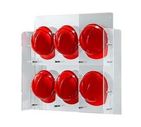 Support Mural for Casques de Chantier, présentoir for Casques de Pompiers, for ateliers, salles de conférence et espaces de Travail(Hold 6 Hats)