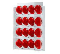 Support Mural for Casques de Chantier, présentoir for Casques de Pompiers, for ateliers, salles de conférence et espaces de Travail(Hold 16 Hats)