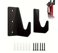 Support Mural for crics hydrauliques, Support à Outils Robuste | Solution de Rangement Mural for crics hydrauliques, Organiseur de Garage Peu encombrant(Black)