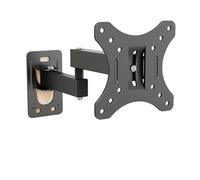 Support Mural For Écran TV À Mouvement Complet, Bras Articulés, Pivotant, Inclinable, Extensible Et Rotatif, Compatible Avec La Plupart Des Téléviseurs Plats Et Incurvés De 10 À 32 Pouces(WMX012-2)