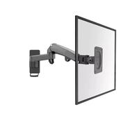 Support Mural for Moniteur TV, Bras Long de 3 à 12KG, 17 à 35 Pouces, Support Mural à Ressort à gaz en Aluminium, Presse à Air(Purple)