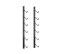 Support Mural for Snowboard, Support D'affichage Mural for Planche À roulettes, Conception Verticale Permettant D'économiser De l'espace, Portante(108x18cm)