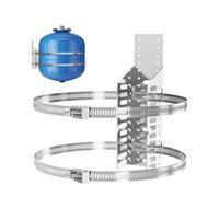 Support mural for vase d'expansion de chauffe-eau (1 pièce) avec 2 bandes anti-chocs. Installation facile