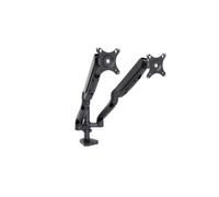 Support mural gazé pour 2 écrans LED/LCD 10-32" RAMM L-18GD