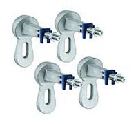 support mural Grohe pour le montage mural des éléments 1039999990 4 pièces