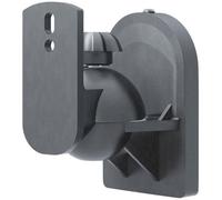 Support mural haut-parleur - GOOBAY - Noir - Universel - Inclinaison 20° - Charge max 3,5 kg