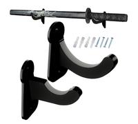 Support mural horizontal pour batte de baseball, support de rangement horizontal pour battes de baseball, autographes et battes de jeu