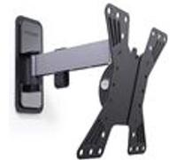 Support mural inclinable/orientable pour écran 15 à 37 Erard 048220 Noir G
