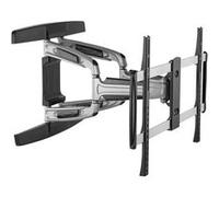 Support mural inclinable/orientable pour écrans 37 à 80 aluminium Mbg France AL3780-6A Noir et Alu G