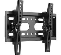 Support Mural Inclinable Pour Écran Tv Led/Lcd/Oled Plat Et Incurvé De 14 À 42"", Supporte 25 Kg Avec Niveau À Bulle Vesa 200 X 200 Mm Inclus, Support Mural Universel Pour Télévision De 32"", 38