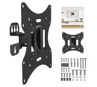 Support TV mural - Maclean - MC-501B - Inclinable - 23-42 pouces - 30kg - Noir