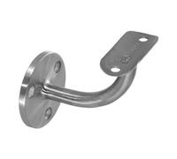 Support mural inox 304 brossé pour tube 42,4 mm - fixation invisible Design Production