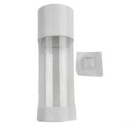 Support mural jetable automatique porte-gobelet noir/blanc (blanc)