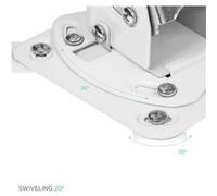 Support mural K3A Pour projecteur Blanc Blanc