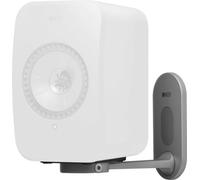 KEF Support mural B1 pour LSX aluminium pivotant gestion des câbles cachés – paire argent