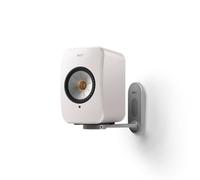 Support Mural KEF B1 - Paire - Argent - pour LSX | Aluminium | pivotant | | Gestion des câbles cachés