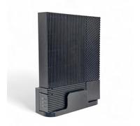 Support Mural Livebox 5 Noir - Fixation Murale Box Internet Noir - Vis et Chevilles Inclus - Fabrication Français