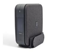 Support Mural Livebox 6 et 7 Noir - Fixation Murale Box Internet Noir avec Ventilation Optimisée - Fabrication Français