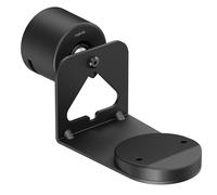 Support mural LogiLink BP0207 pour haut-parleurs en acier et plastique noir charge max 5kg 184x80x96mm
