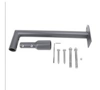 Support mural long pour satellite, support de toit en acier inoxydable avec adaptateur de tuyau pour kit Internet V2, installation sécurisée sur les murs extérieurs