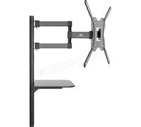 Maclean Support mural MC-772 avec rangement 32-55" VESA 400x400 pour écran LCD/LED/Plasma