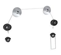 Support mural Maclean pour TV LED 37-75 SLIM Argent G