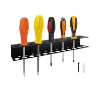 Support Mural Magnétique de Tournevis - Organiseur à 23 Emplacements de 32 cm avec Vis, Bande de Rangement Robuste