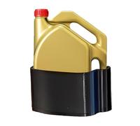 Support mural magnétique pour bouteilles d'additif d'huile de voiture | Organiseur sécurisé pour surface de chargement de camion, accessoires pour pères, hommes, familles, mécaniciens