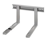 Xavax Support mural pour micro-ondes (porte micro-onde, 27 x 47 x 5 cm) Argent