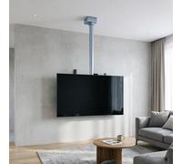 Support Mural Motorisé pour Téléviseur Au Plafond - Support De Levage Motorisé pour Téléviseur Pivotant À 360°, avec Télécommande, Compatible avec Les Téléviseurs LED De 26 À 70 Pouces(30cm)