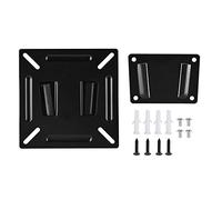 Support Mural Mtlavishness pour écran LCD LED de 12 à 24 Pouces, TV, PC, Gain de Place, Conception en Acier Haute résistance, Convient pour la Maison et Le Bureau, métal Noir, 110