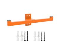 Support mural multifonction en acier lourd pour ranger en toute sécurité les pelouses, tondeuses, souffleurs, organiseurs muraux de jardin