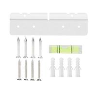 Support mural numérique avec écran tactile intelligent, 16,5 x 4,5 cm, support mural interactif, design élégant et authentique, comprend des accessoires pour la maison, la cuisine, le salon, la