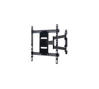 Support mural orientable Noir pour moniteur capacité 35 kg, VESA max 400x400 mm, rotation 180°, inclinaison +10°/-2° Couleur Noir BTV513/B