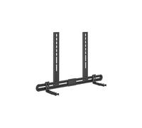 Techly ICA-SP-SB06 support de haut-parleurs Mur Acier Noir