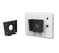 Support mural plat VESA noir - Support - pour bras de montage - aluminium de haute qualité - noir - Interface de montage : 100 x 100 mm - montable