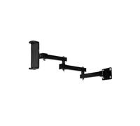 Support mural pliable pour téléphone/tablette avec angle réglable, extensible, support mural cantilever pour les personnes paresseuses (3 sections)
