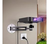 Support Mural Pliable Universel réglable en Alliage d'aluminium pour projecteurs (Montage Mural)