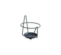 Louis Moulin Porte-Pots Soucoupe Mural 16-18 cm - Anthracite - Made in France, Unique