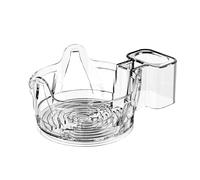 Support mural pour Apple HomePod mini avec stockage de câbles,qualité ABS,étui rigide,prise,haut-parleur,support pour zones,support epod mini - Type Clear