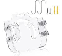 Support mural pour Apple TV, support mural derrière TV pour Apple TV, support transparent compatible avec toutes les générations Apple TV (y compris tous les modèles 4K), montage et installation