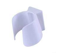 Support mural pour aspirateurs à batterie sans fil, support de rangement vertical peu encombrant, design sécurisé à double vis, profil minimaliste profilé, adapté au modèle Ha standard (blanc)