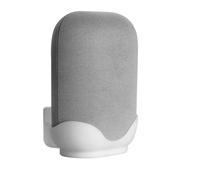 Support mural pour assistant audio Google Nest, support de cordon pour support audio Google Nest, support de bureau pour haut-parleur Nest, support mural (blanc)