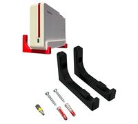 Support Mural pour AVM Fritz! FritzBox 5690 Pro avec matériel de Fixation (Noir + torx)